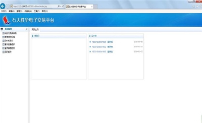 Screenshot of Shi Dashenghua Chemical's Network Access