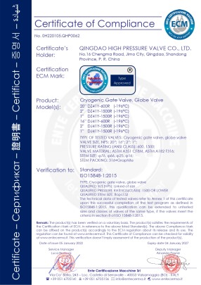 Low leakage ISO15848-01